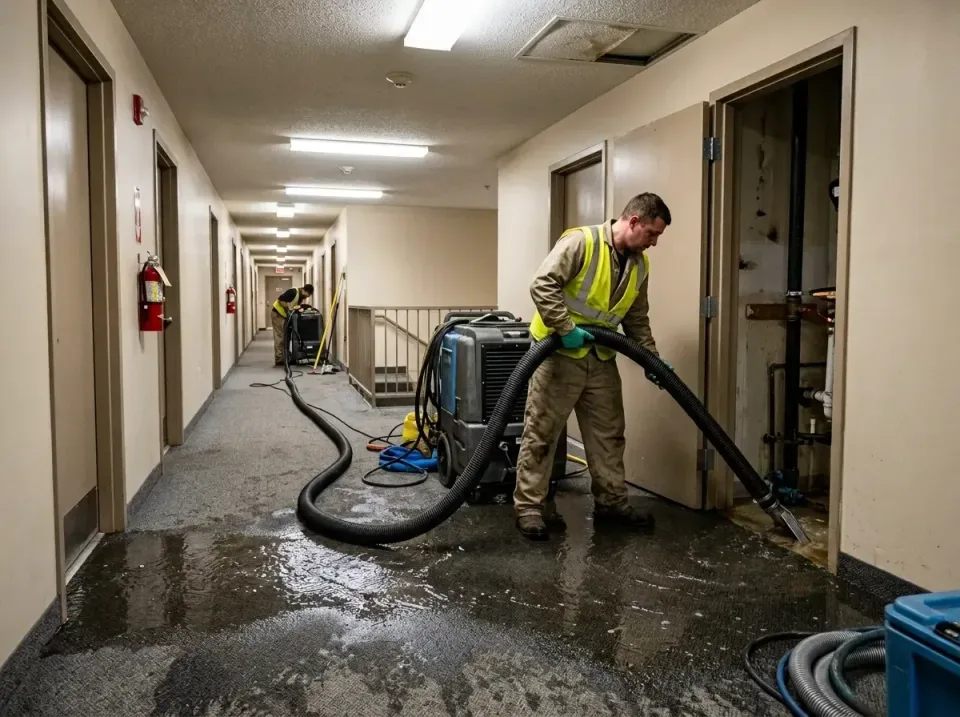 multi-unit-apartment-hallway-f-005 — frequently asked questions, Emergency Burst Pipe Water Extraction & Removal in Wetumpka…